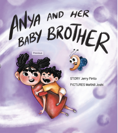 Anya And Her Baby Brother (English)